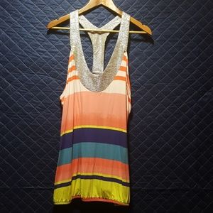 Lane Bryant Embellished neck top